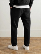 Mr P. - Tapered Cotton-Jersey Sweatpants - Black