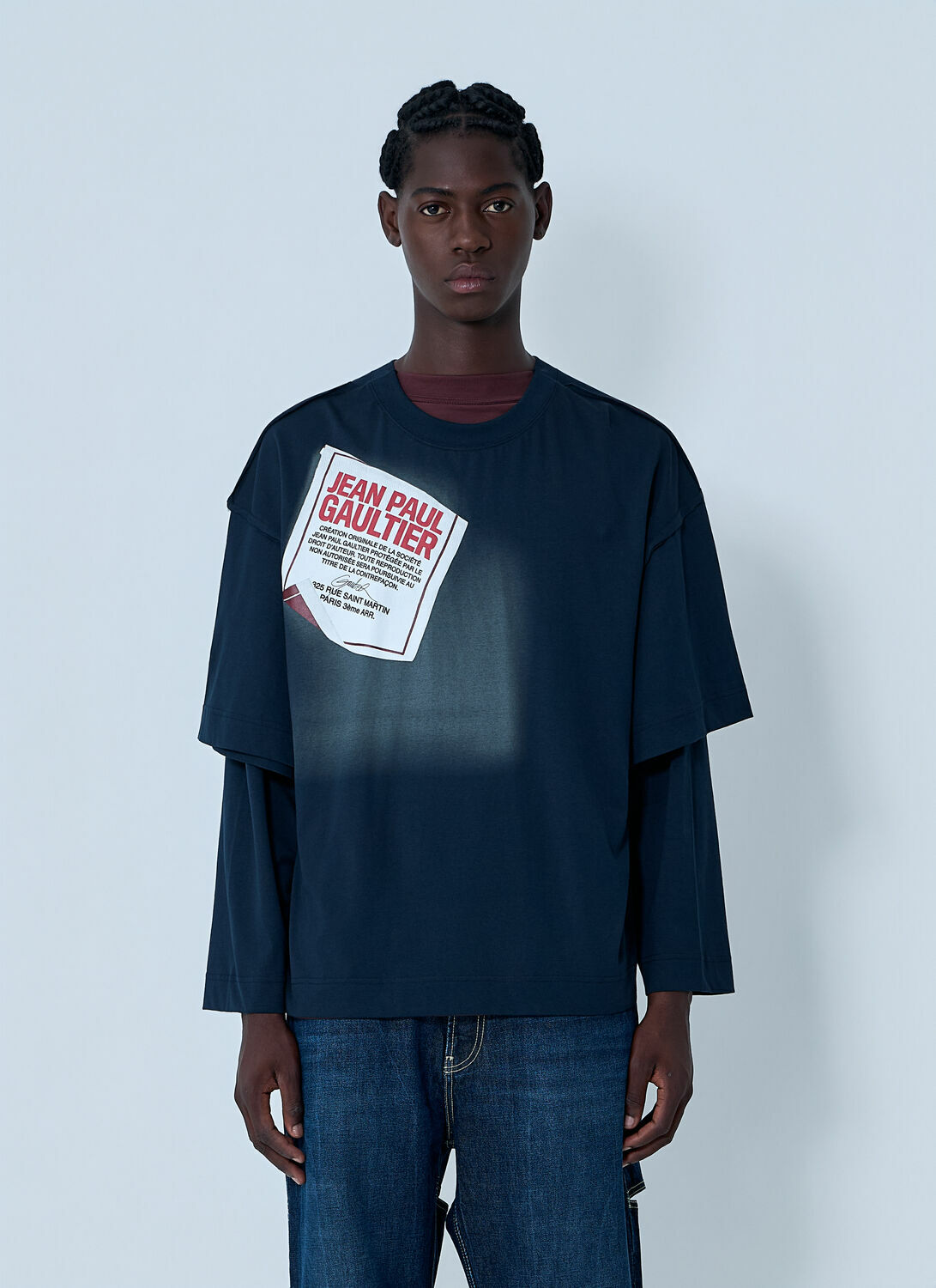 Jean Paul Gaultier Logo Motif T-Shirt