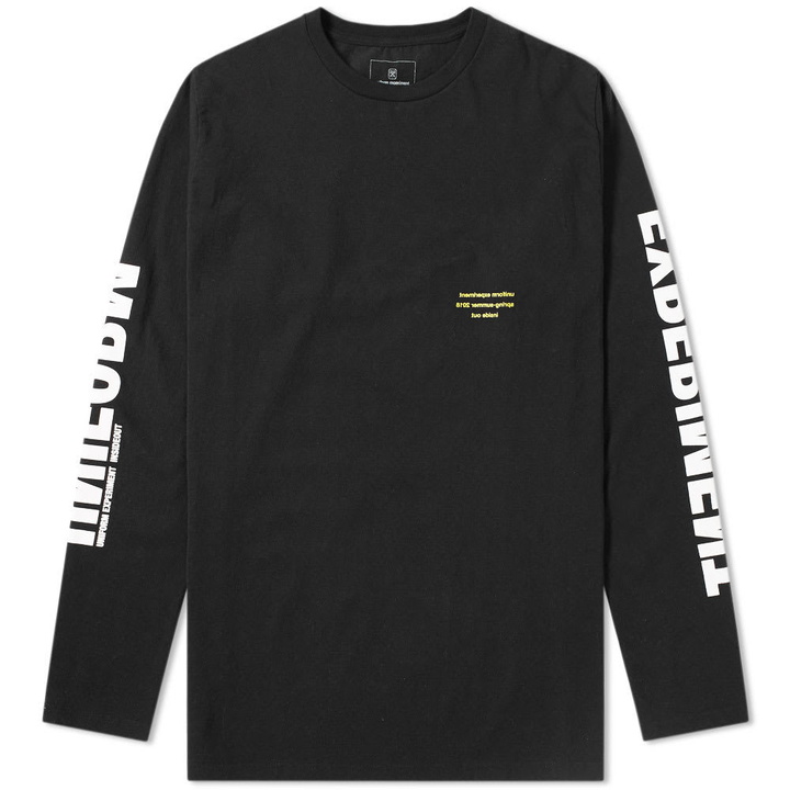 Photo: Uniform Experiment Long Sleeve Big Tee Black