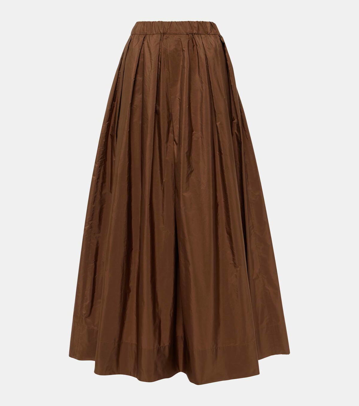 S Max Mara Tripoli pleated taffeta maxi skirt S Max Mara