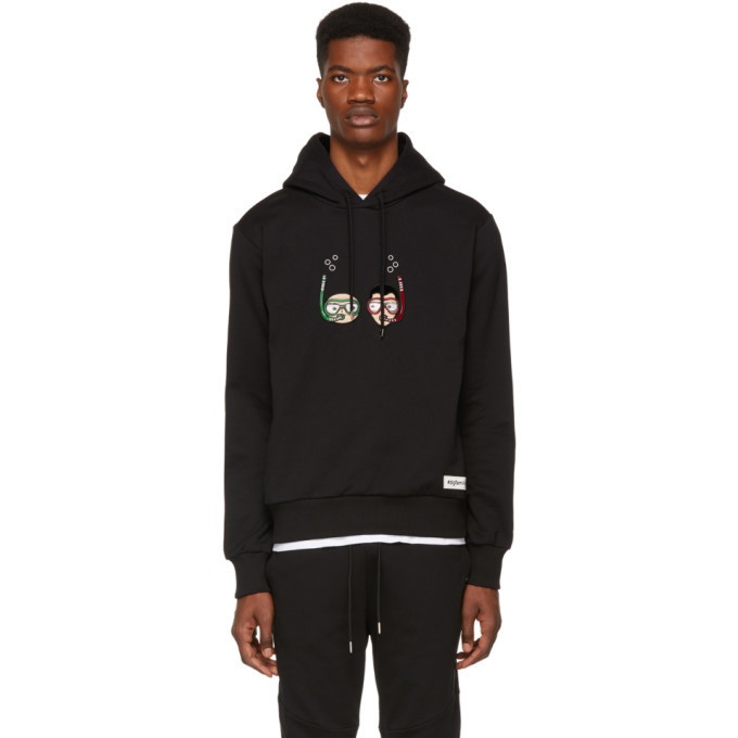 Photo: Dolce and Gabbana Black Family Hoodie