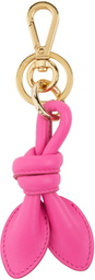 Jacquemus Pink 'Le Porte-cles Tournis' Keychain