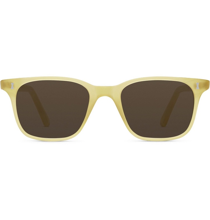 Photo: Cubitts - Weston Square-Frame Acetate Sunglasses - Yellow
