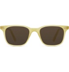 Cubitts - Weston Square-Frame Acetate Sunglasses - Yellow