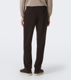 Allude Wool and cashmere sweatpants