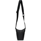 Balenciaga Black Hourglass Phone Holder Messenger Bag