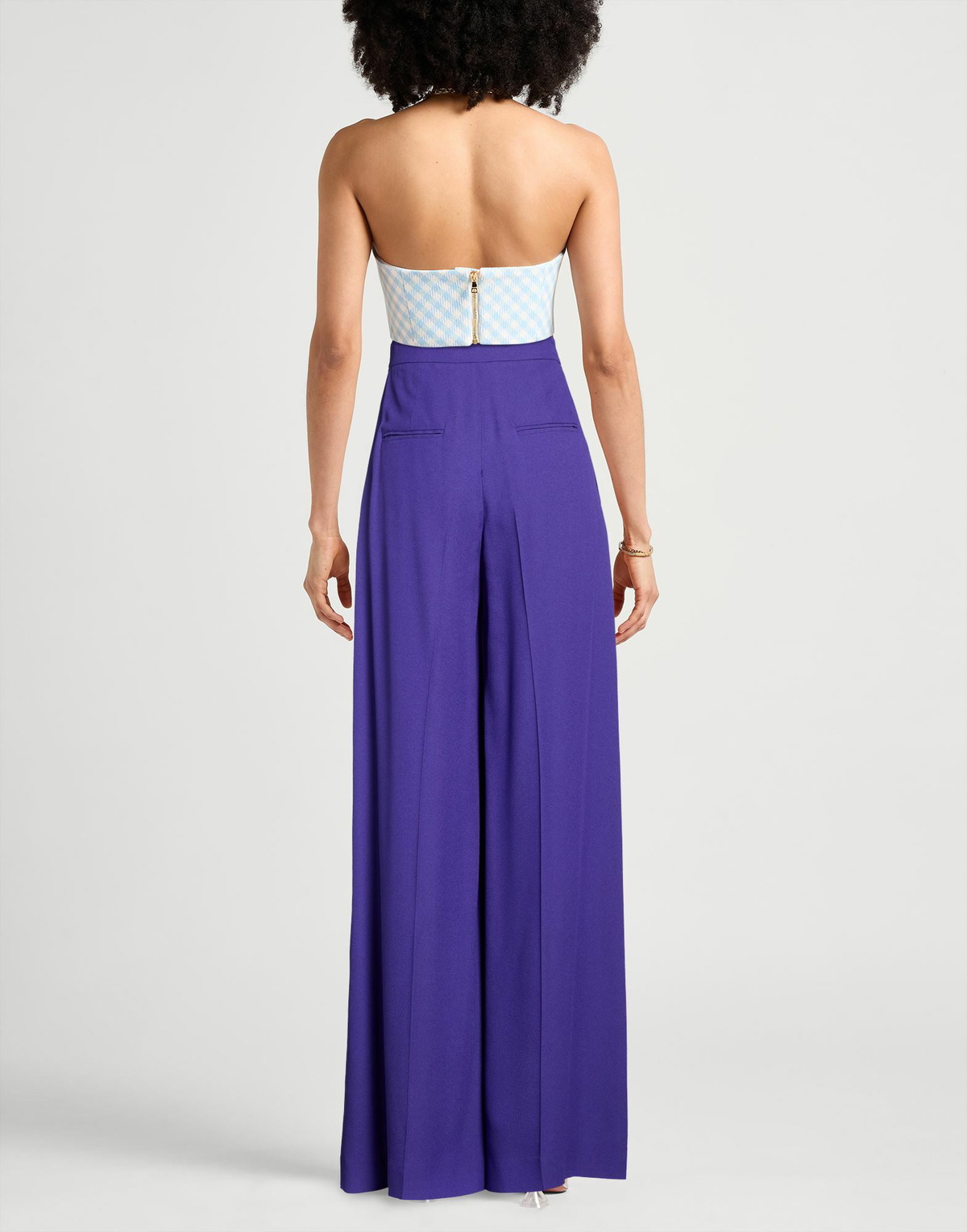 Moschino Womens Pants in Purple