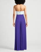 Moschino Womens Pants in Purple