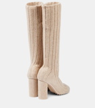 Bottega Veneta Atomic knitted knee-high sock boots