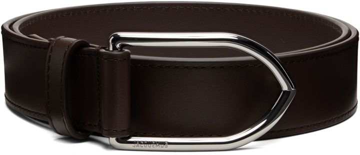 Photo: JACQUEMUS Brown 'The Bambino' Belt