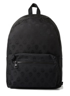 Metropolitan Biker Skull Backpack in Black