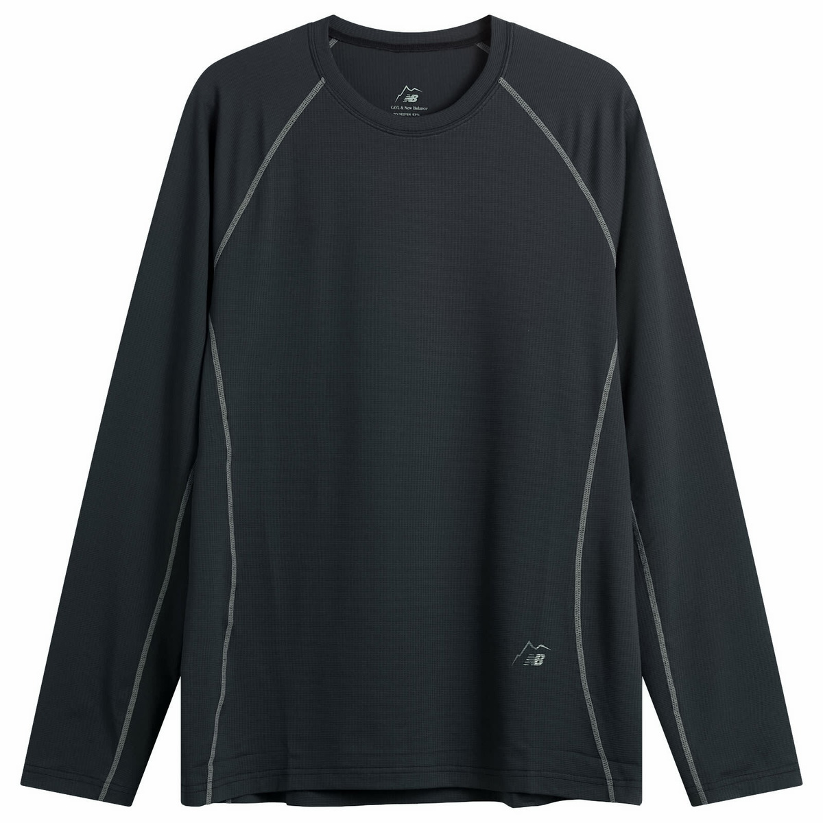 CAYL Men's x New Balance Air Long Sleeve T-Shirt in Black