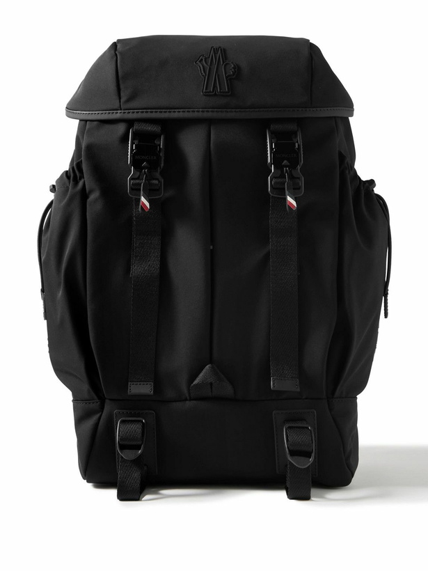 Photo: Moncler Grenoble - Logo-Appliquéd Shell Backpack
