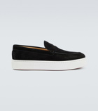 Christian Louboutin - Paqueboat suede loafers