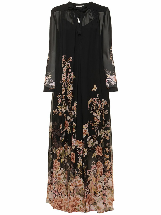 Photo: ZIMMERMANN Natura Printed Viscose Maxi Dress