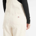 Dickies Women's Service Bib Overalls in Egret