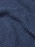 Ralph Lauren Purple label - Textured Linen and Cashmere-Blend Sweater - Blue