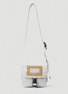 Acne Studios - Mini Messenger Crossbody Bag in Grey