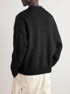 WTAPS - Palmer Knitted Zip-Up Cardigan - Black