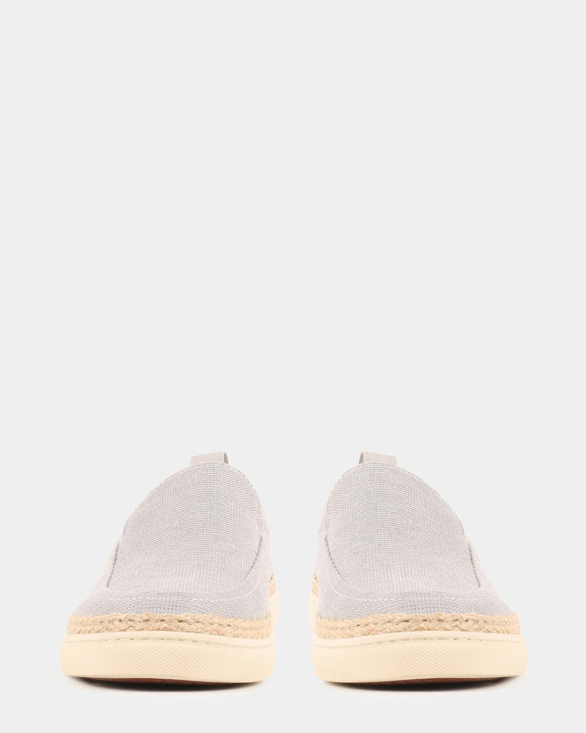 Steve Madden Hilo Loafers in Light Grey Fabric