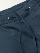 NN07 - Tristan BCI Cotton-Blend Drawstring Trousers - Blue