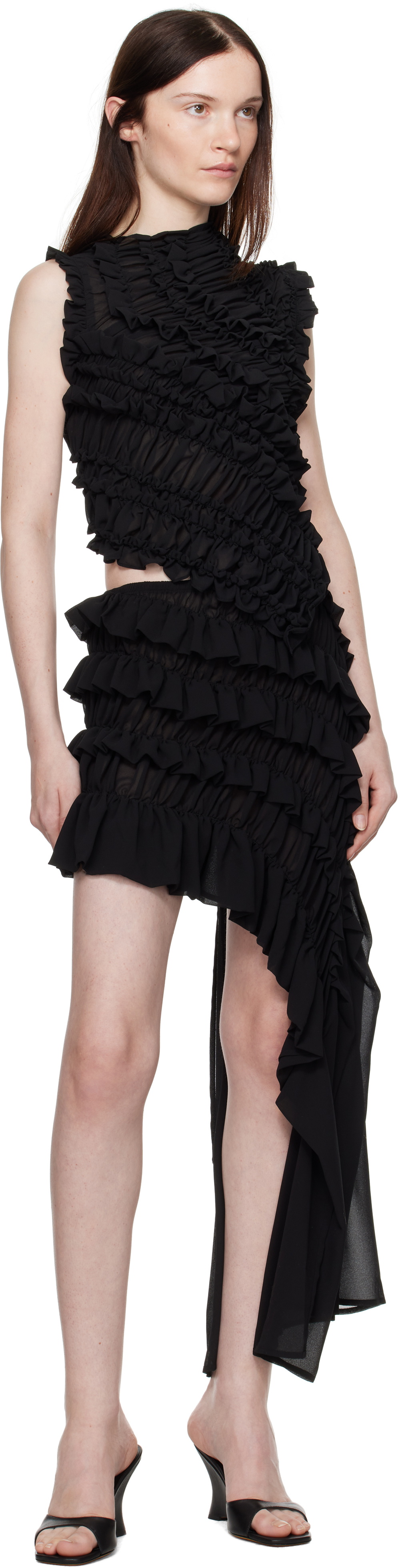 Beaufille Black Irving Miniskirt