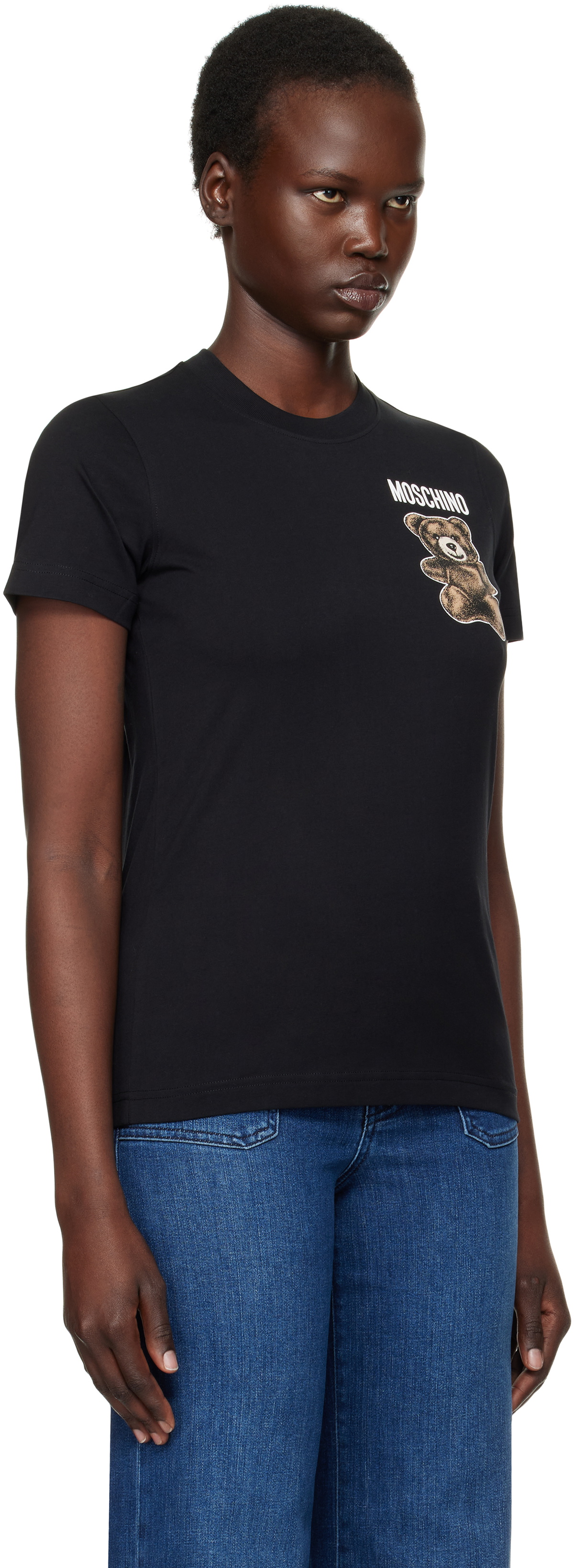 Moschino Black Teddy Bear T-shirt