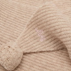 Damson Madder Women's Tie Front Hood in Oatmeal 