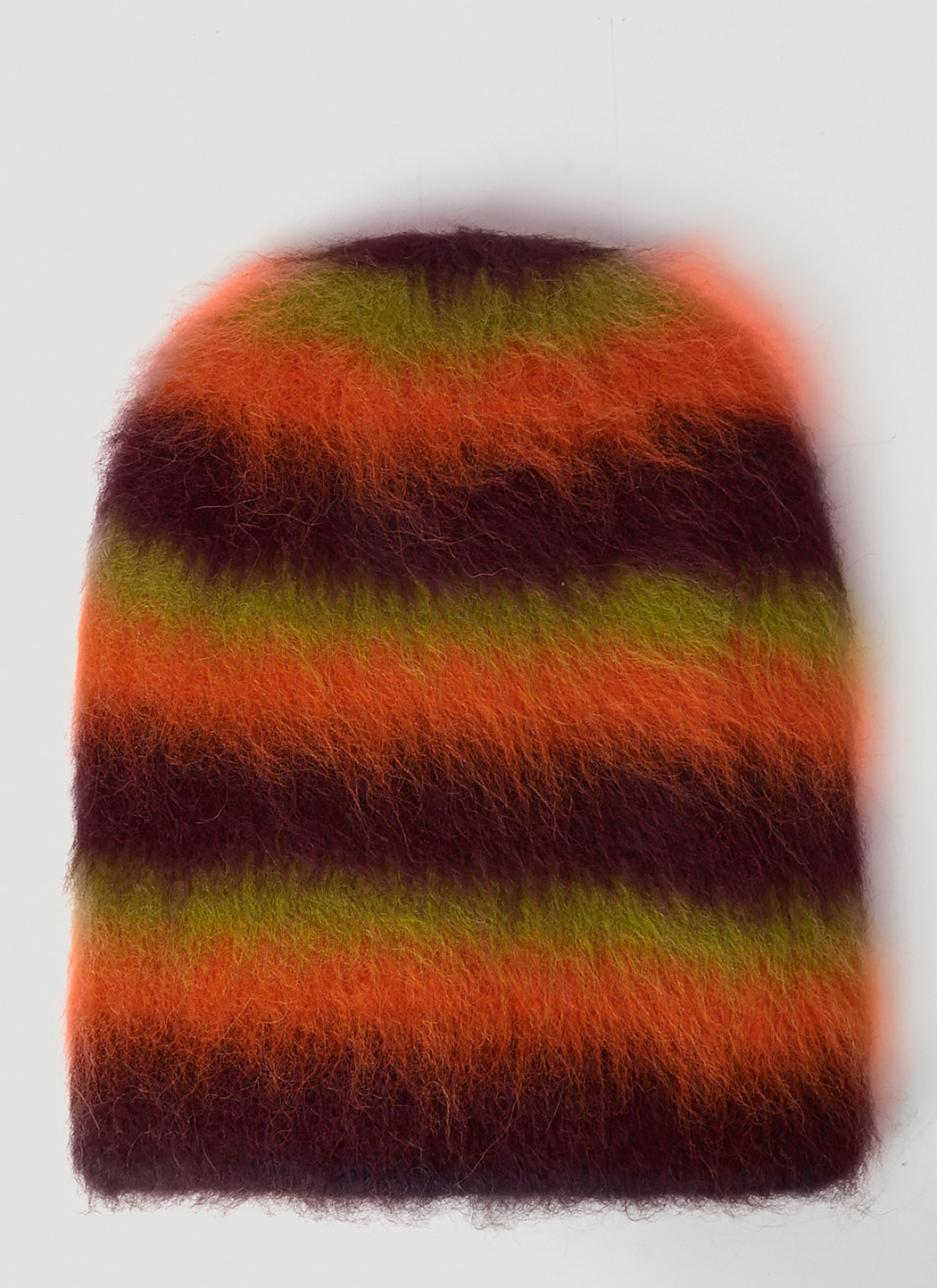 Brain Dead Fuzzy Knit Beanie Hat Brain Dead