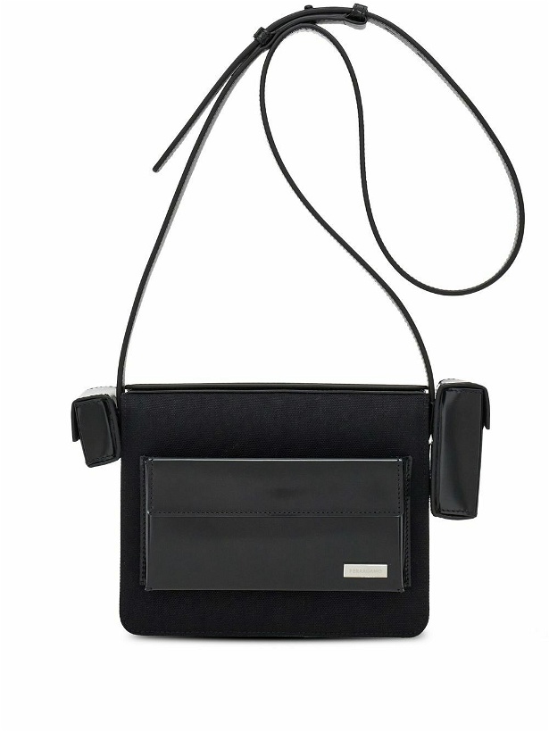 Photo: FERRAGAMO - Multipocket Leather Crossbody Bag