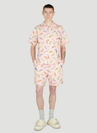 Human Made Feather Print Shorts