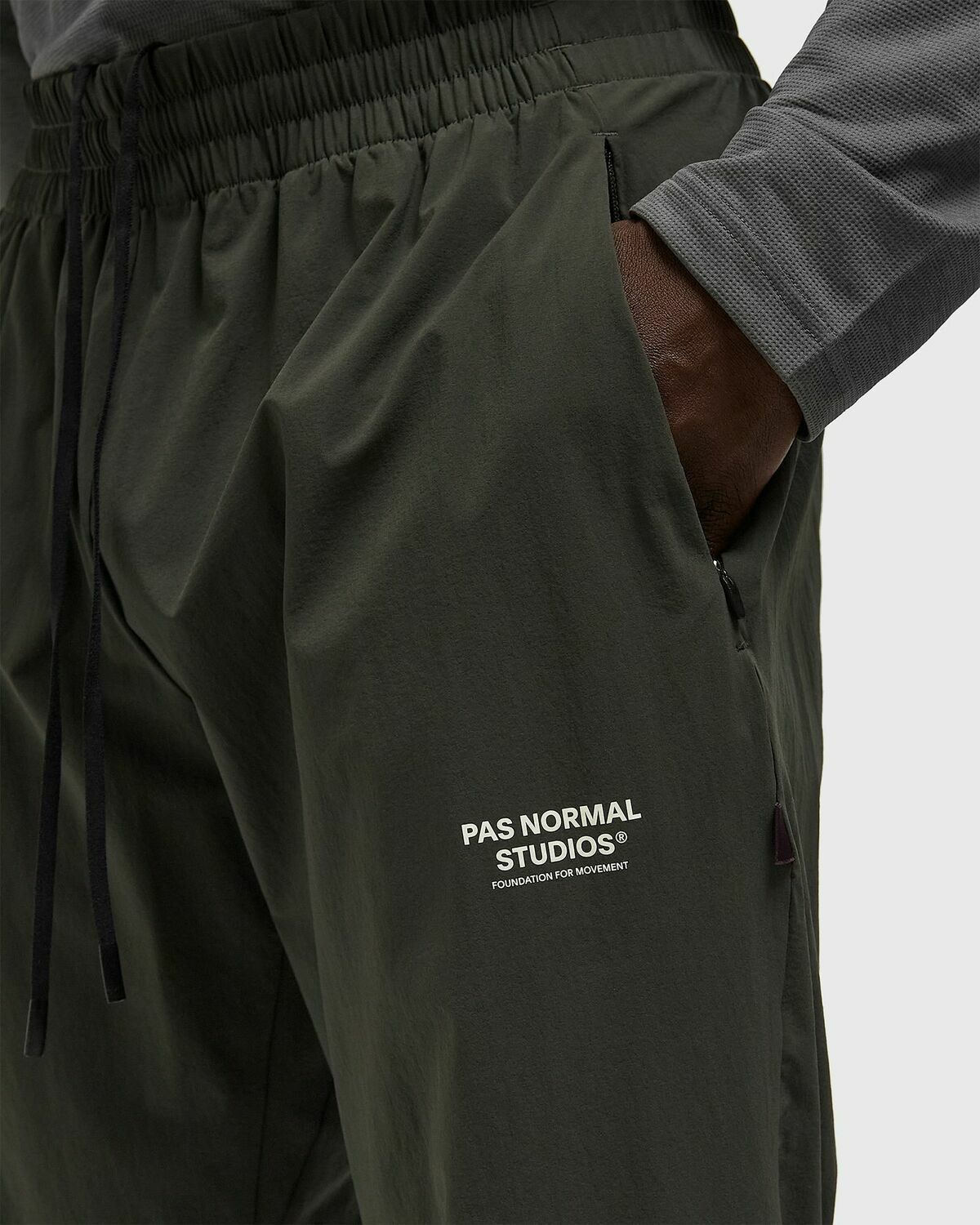Pas Normal Studios Balance Pants Green Mens Casual Pant
