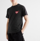 Human Made - Slim-Fit Logo-Print Cotton-Jersey T-Shirt - Black