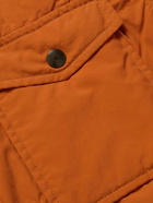 RRL - Mountaineer Quilted Shell Shirt Jacket - Orange
