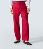 Bode Linen straight pants
