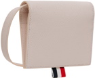 Thom Browne Pink Leather Cardholder Bag