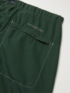 And Wander - Straight-Leg Nylon Trousers - Green