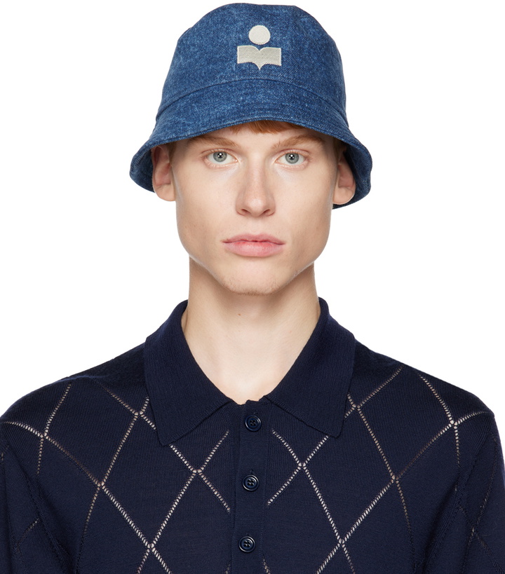 Photo: Isabel Marant Blue Haleyh Bucket Hat