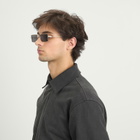 Off-White Sunglasses Cortez Sunglasses in Gold/Dark Grey 