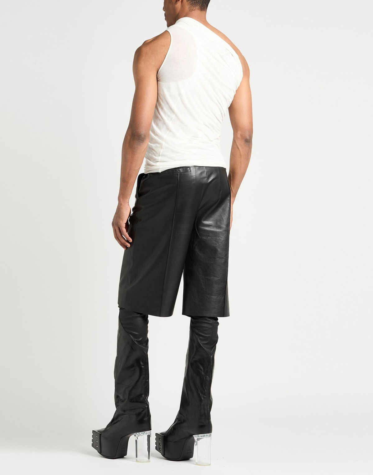 Rick Owens Mens T-shirt in Off white