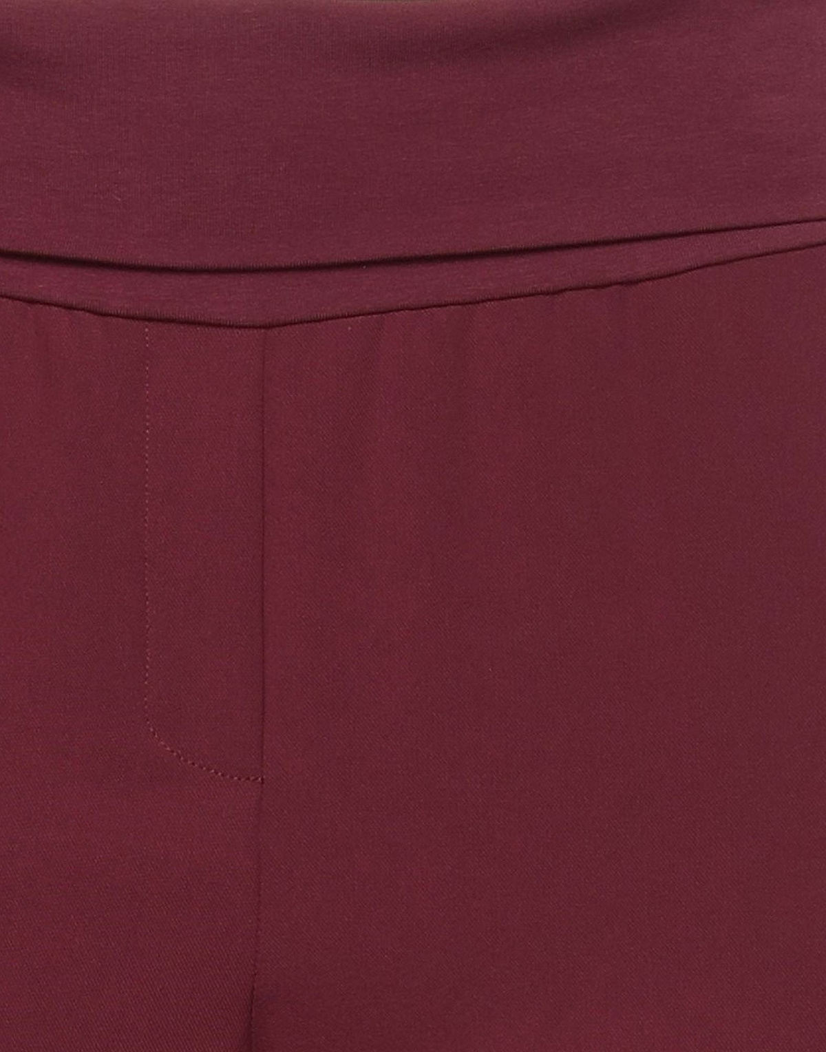 Manila Grace Womens Pants Burgundy