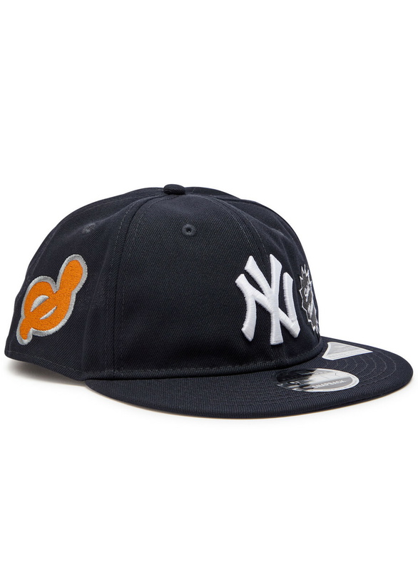 Photo: Saint Mxxxxxx Yankees Embroidered Cotton cap - Navy - One Size