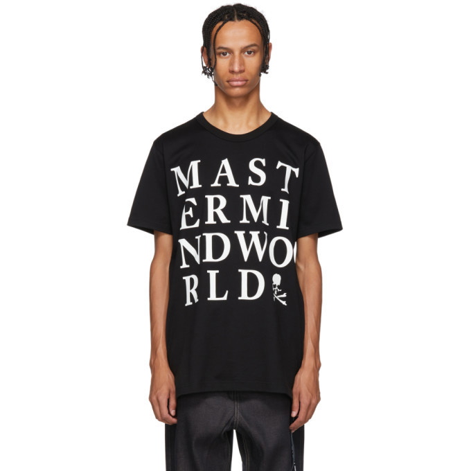 Photo: mastermind WORLD Black Letters T-Shirt