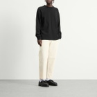 FrizmWORKS Men's OG Double Rib Longsleeve T-Shirt in Black