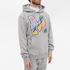 Maharishi Men's MA23 Embroidered Hoody in Grey Marl