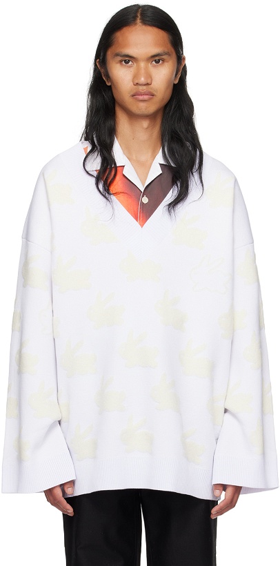 Photo: JW Anderson White Bunny Sweater