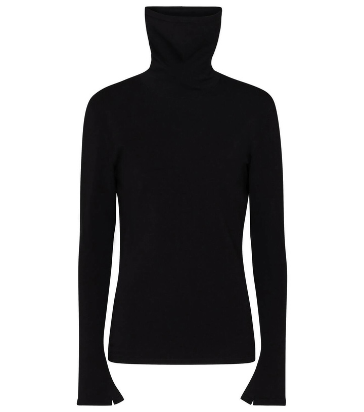 Photo: Balenciaga Stretch-knit turtleneck sweater