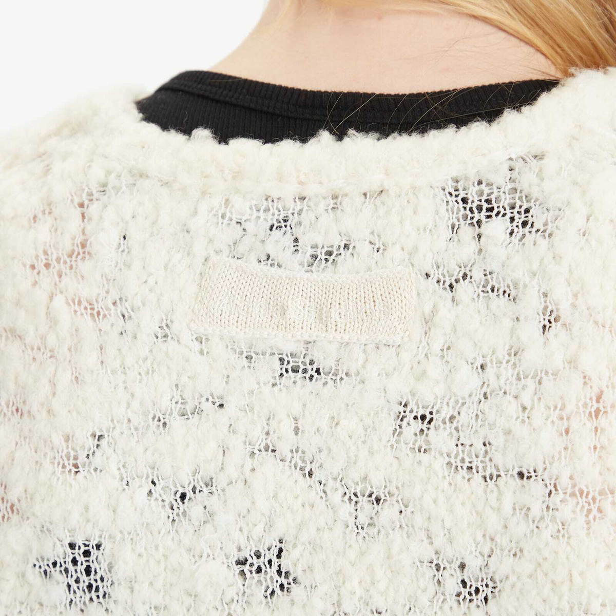 Acne Studios Women's Kitarsi Towel Cardigan in White