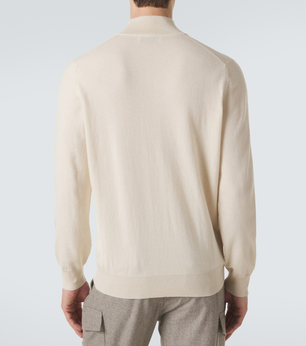 Brunello Cucinelli Cashmere half-zip sweater