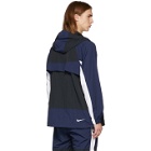 Nike Black and Navy Re-Issue Jacket